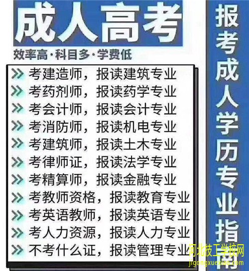 成考专升本哪个专业比较容易通过？