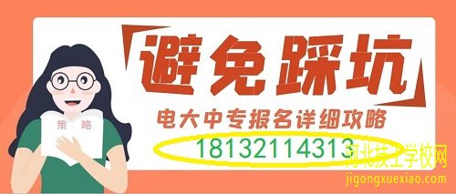 电大中专官网网站 招生学校