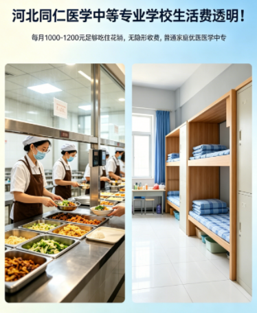 2026 河北同仁医学院生活费标准｜食堂价格 + 住宿 + 日常开销 招生信息